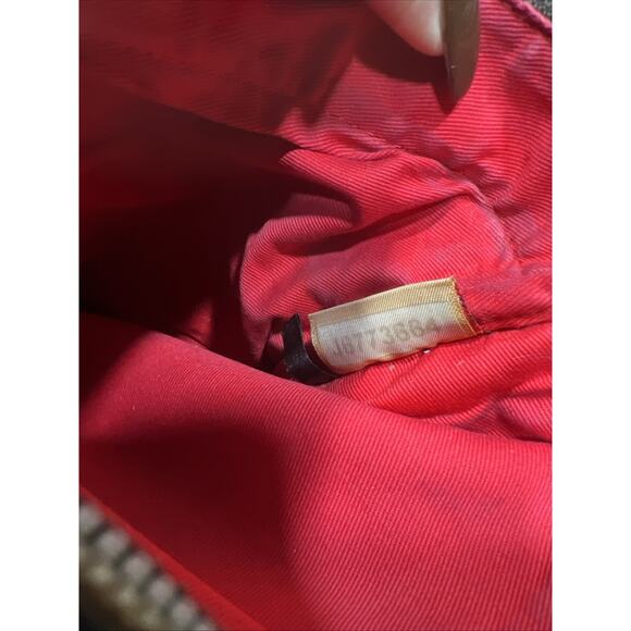 Dooney Bourke Crossbody Handbag "North South Triple Zip" Blue Nylon - Picture 12 of 12